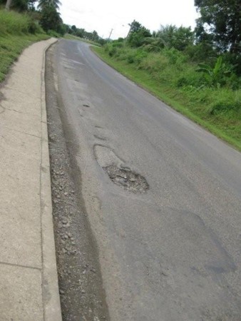 Fijian Potholes