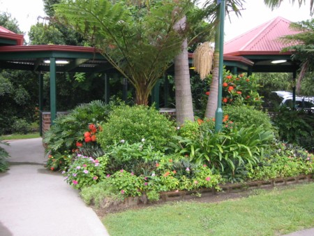 Gateway Tourist Park Grafton, gardens