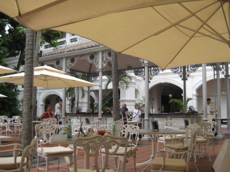 Raffles Hotel Courtyard