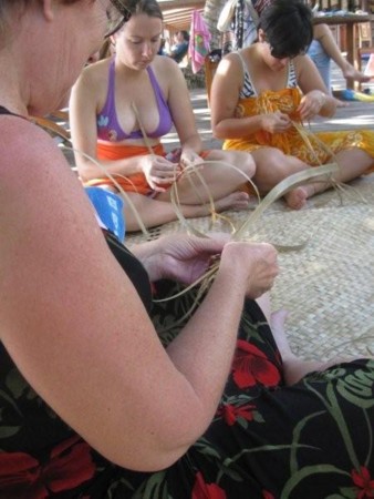 Weaving a Bracelet