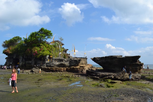 Tanah Lot Temple (Behind the Trees!)